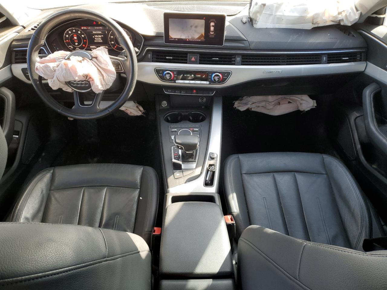 2017 Audi A4 VIN WAUENAF48HN025215 Copart auction photo, front end damage thumbnail 8