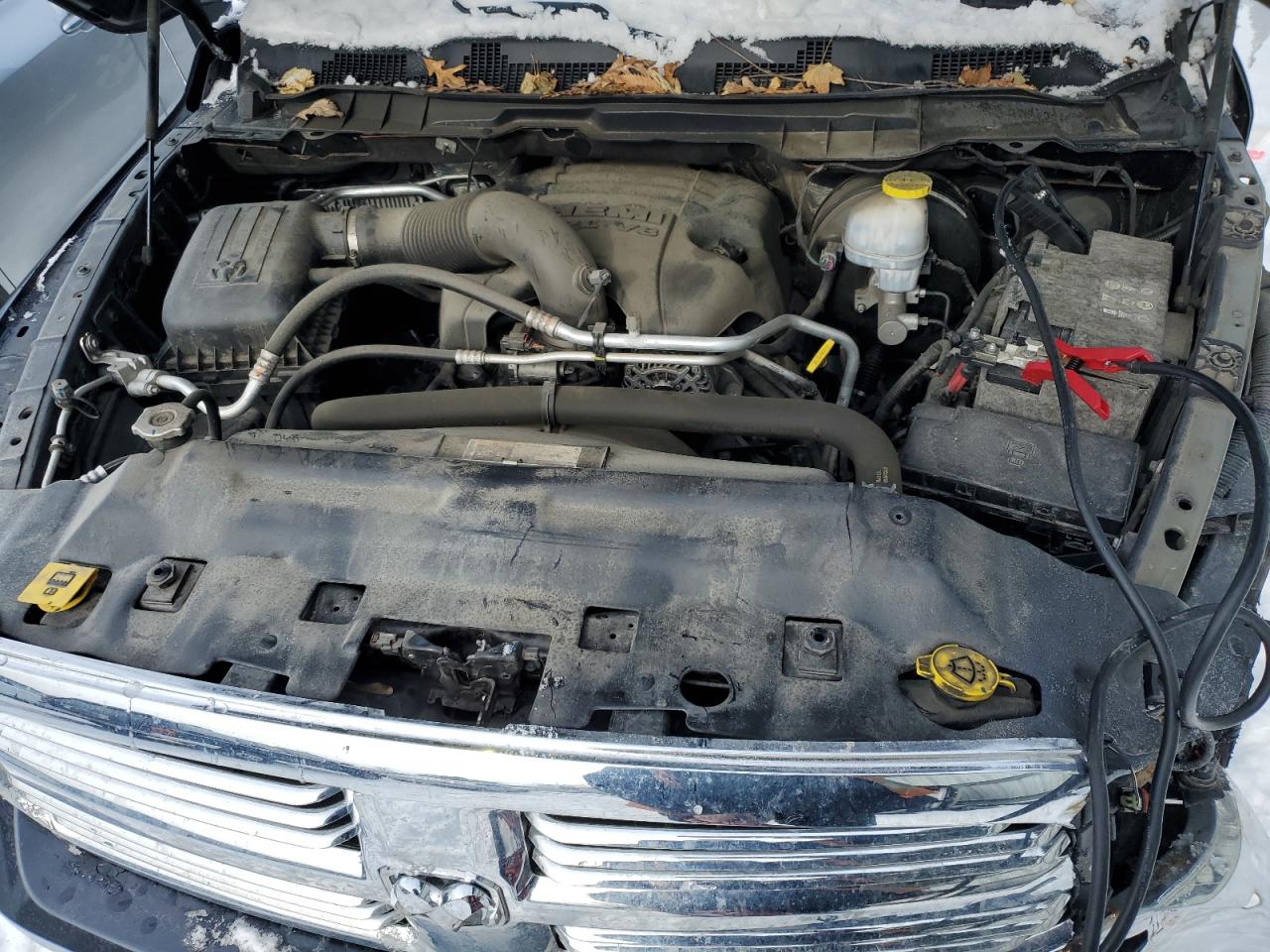 2018 RAM 1500 VIN 3C6RR7LT0JG271706 Copart auction photo, front end / side damage thumbnail 11
