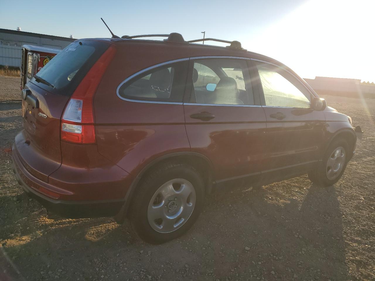 2011 Honda CR-V VIN JHLRE4H3XBC021098 Copart auction photo, vandalism / front end damage thumbnail 3