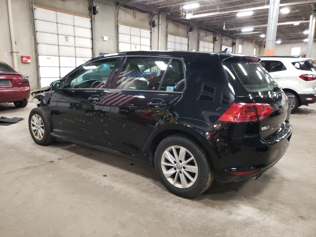 2017 Volkswagen Golf VIN 3VW217AU1HM016973 Copart auction photo, front end / minor dent/scratches damage thumbnail 2