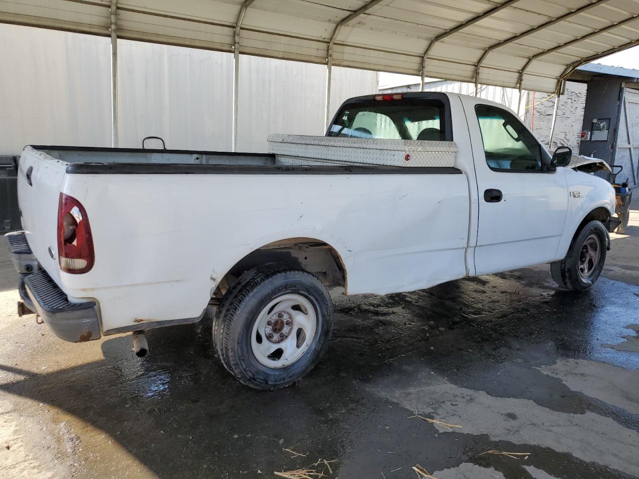2002 Ford F-150 VIN 1FTRF17252NB76695 Copart auction photo, front end / side damage thumbnail 3