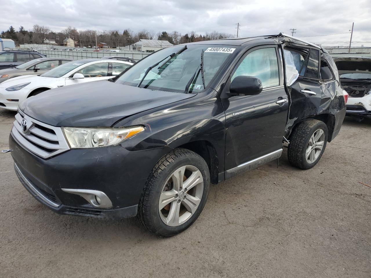 2012 Toyota Highlander VIN 5TDDK3EH0CS103755