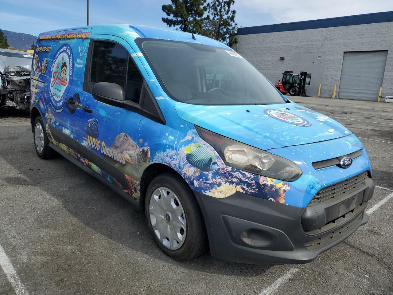 2015 Ford Transit VIN NM0LS7E78F1183394 Copart auction photo, rear end damage thumbnail 4