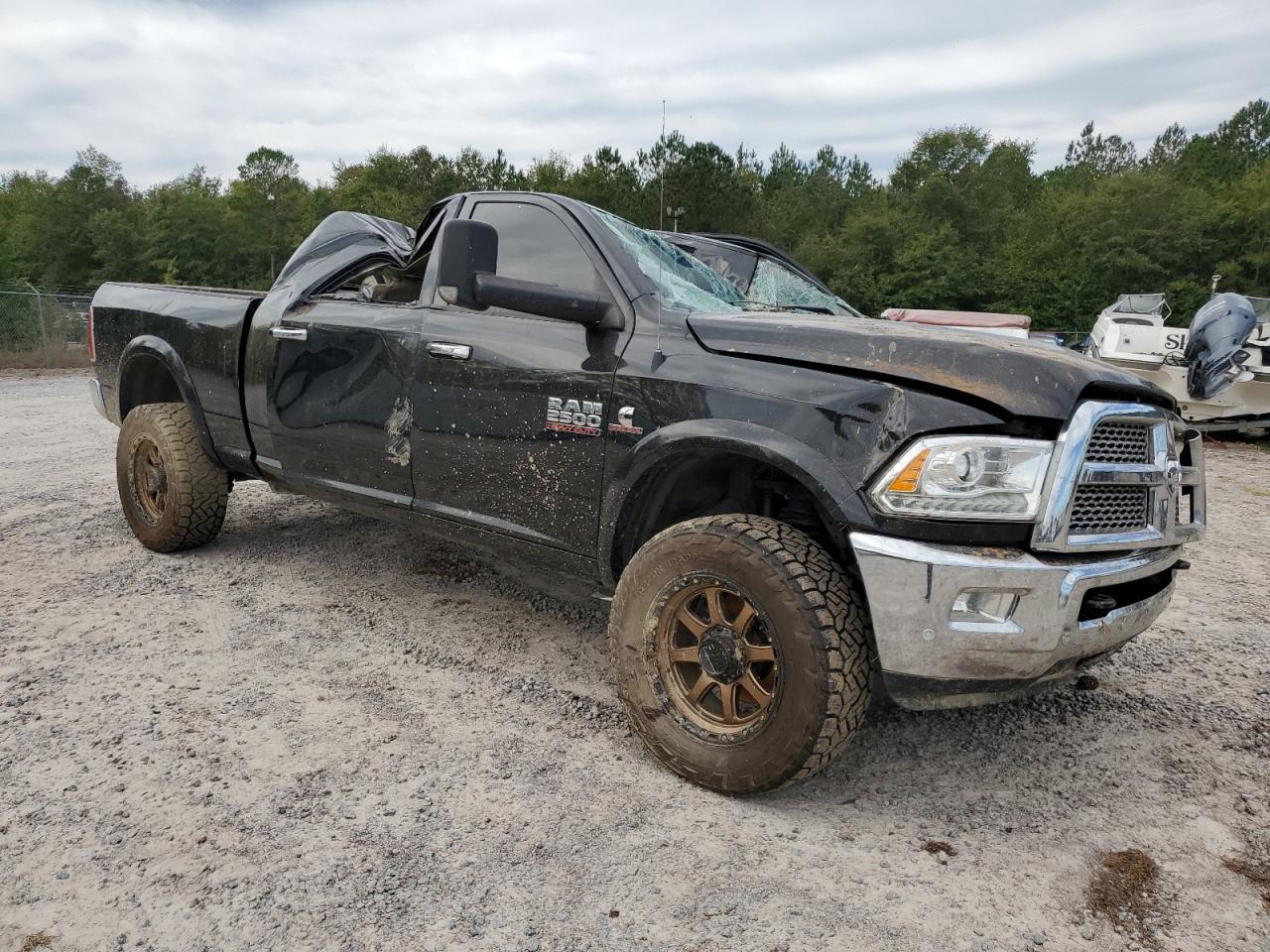 2018 RAM 2500 VIN 3C6UR5NL9JG381438 Copart auction photo, water/flood damage thumbnail 4