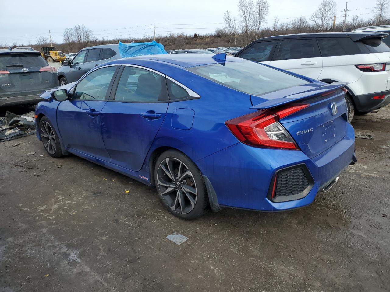2017 Honda Civic VIN 2HGFC1E58HH703608 Copart auction photo, front end damage thumbnail 2