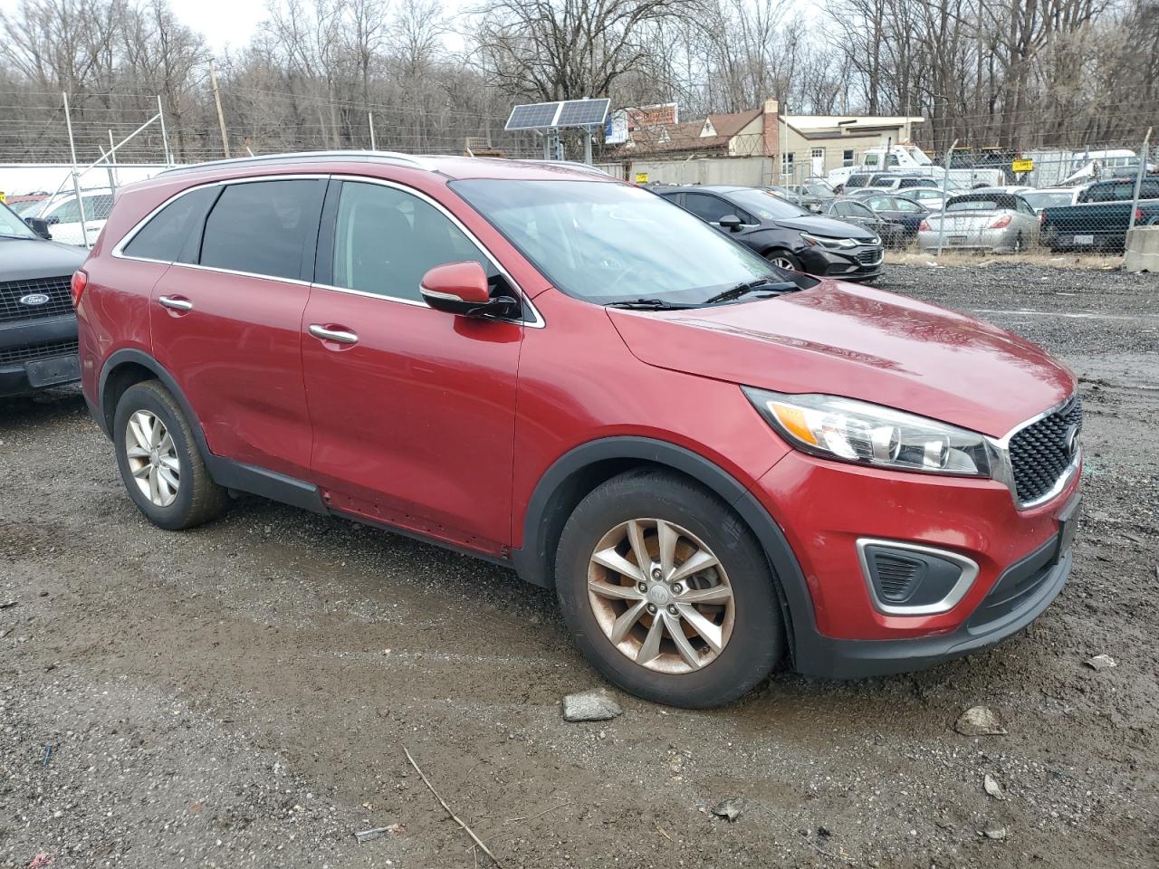 2016 KIA Sorento VIN 5XYPG4A50GG107520 Copart auction photo, vandalism / side damage thumbnail 4