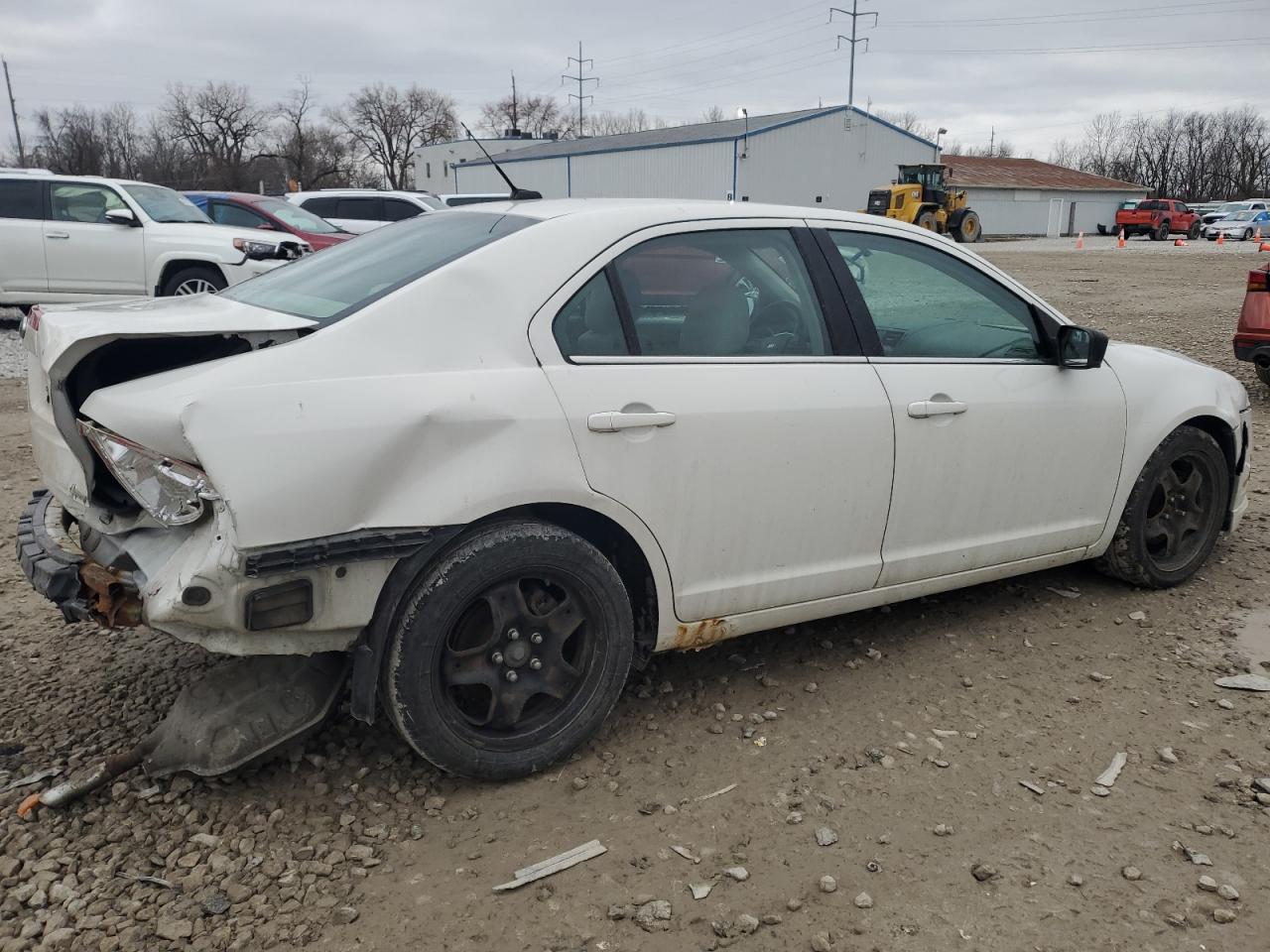 2010 Ford Fusion VIN 3FAHP0HA1AR250544 Copart auction photo, front end / rear end damage thumbnail 3