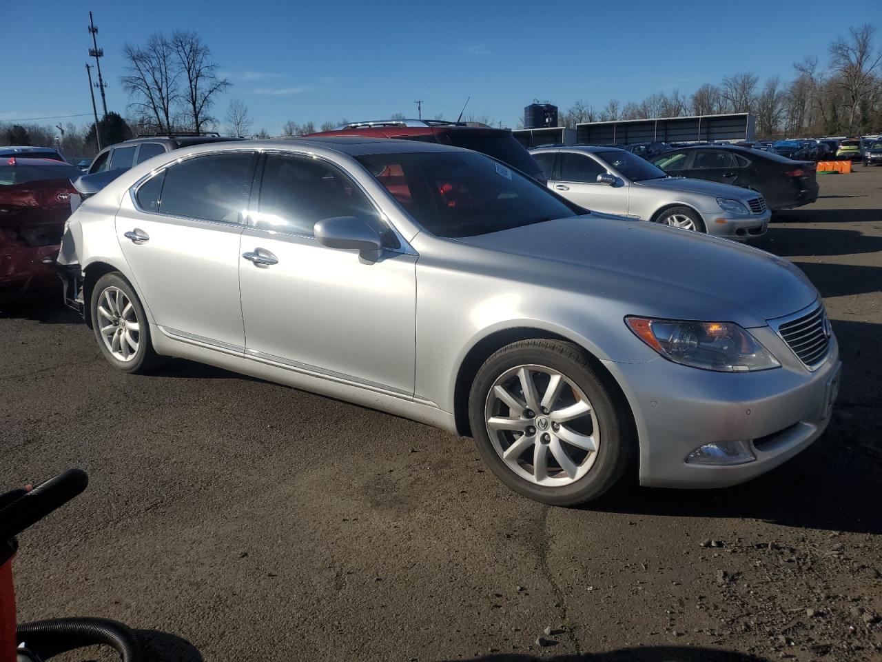 2009 Lexus LS VIN JTHGL46FX95035992 Copart auction photo, rear end damage thumbnail 4