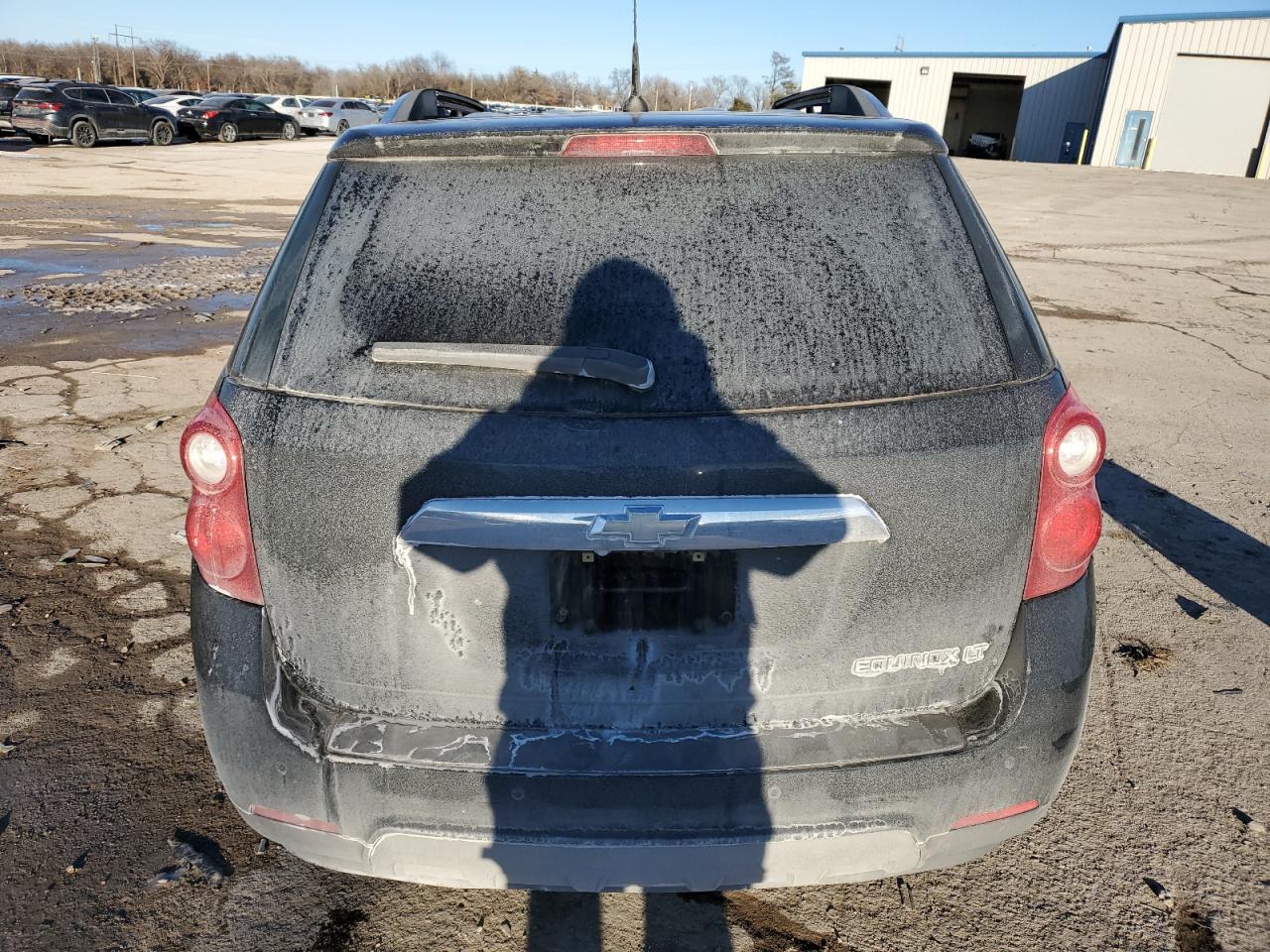 2011 Chevrolet Equinox VIN 2CNALPECXB6368277 Copart auction photo, front end / side damage thumbnail 6