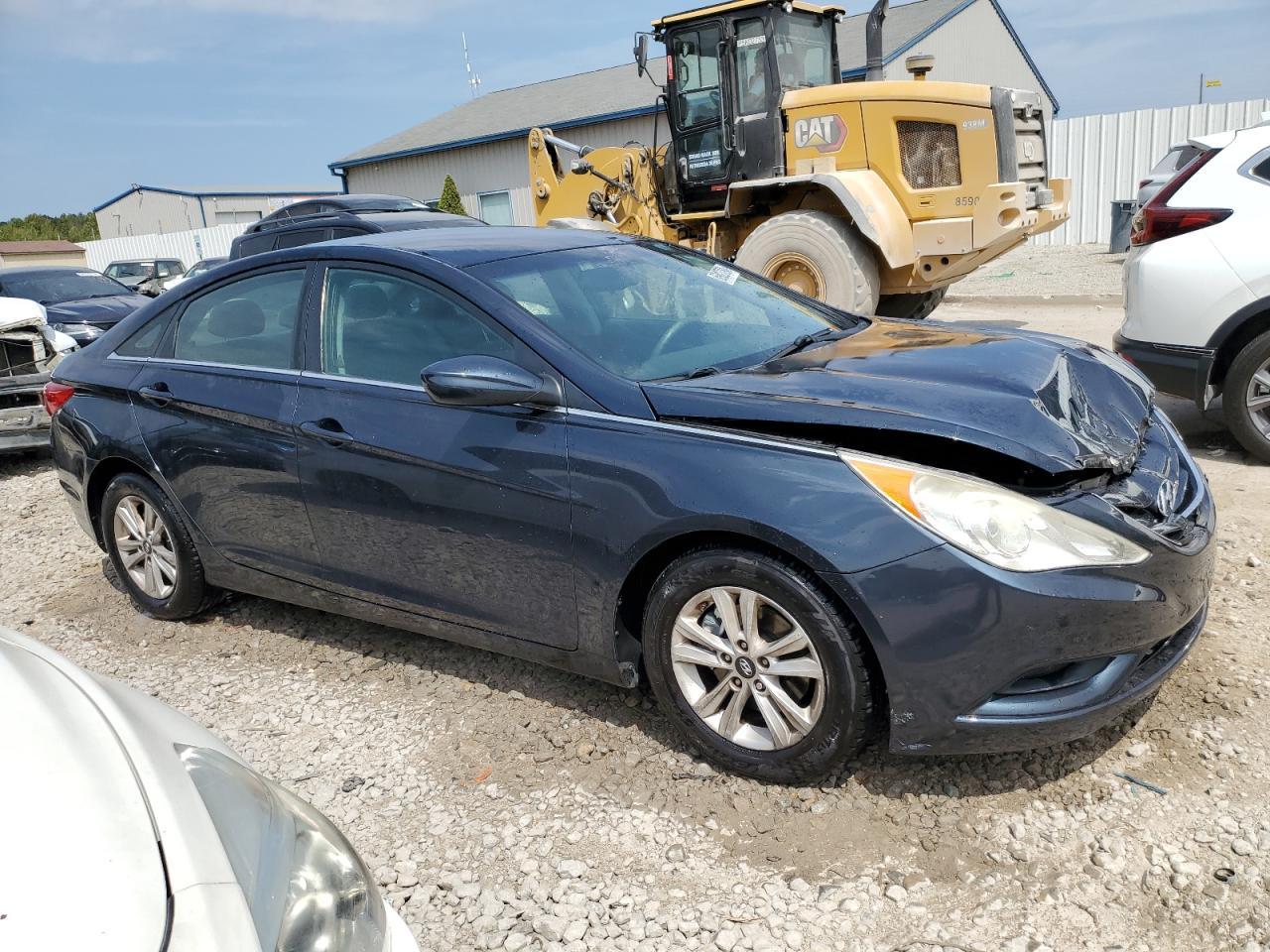 2012 Hyundai Sonata VIN 5NPEB4AC7CH318284 Copart auction photo, front end damage thumbnail 4