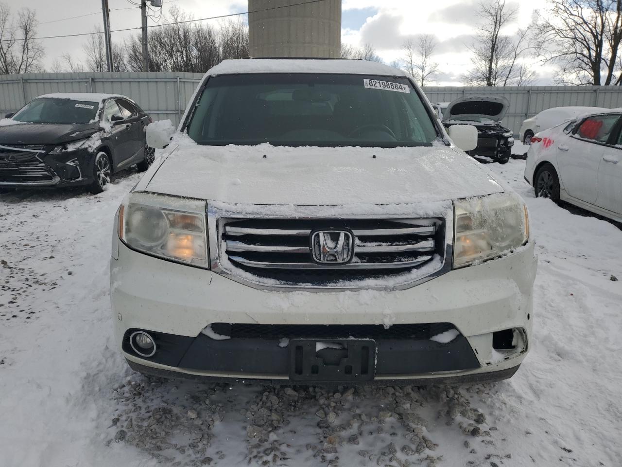 2012 Honda Pilot VIN 5FNYF4H98CB013094 Copart auction photo, front end damage thumbnail 5