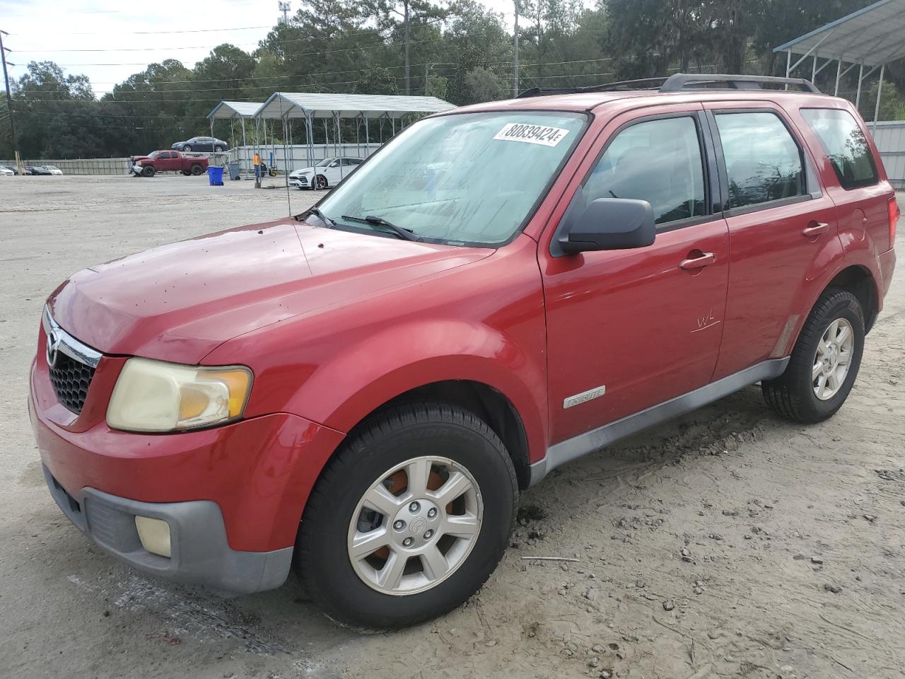 2008 Mazda Tribute VIN 4F2CZ02Z88KM20216