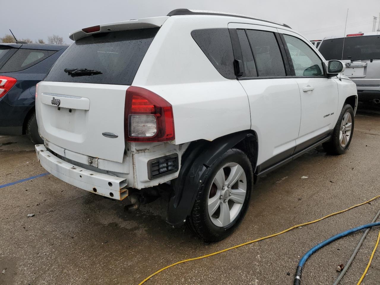 2014 Jeep Compass VIN 1C4NJCEB1ED764373 Copart auction photo, rear end damage thumbnail 3