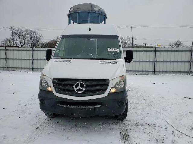2017 Mercedes-Benz Sprinter VIN WD3PE7CD5HP523020 Copart auction photo, rear end damage thumbnail 11