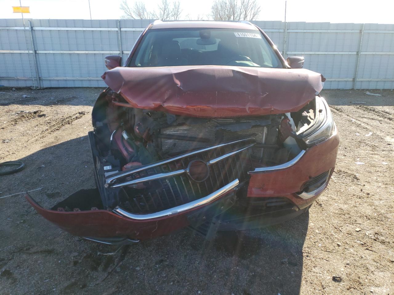 2018 Buick Enclave VIN 5GAEVBKW9JJ197106 Copart auction photo, front end damage thumbnail 5