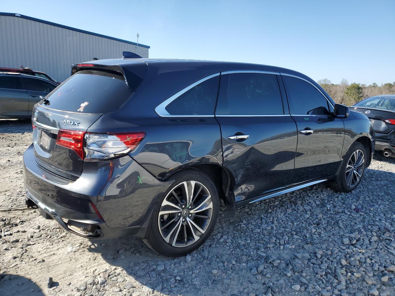 2020 Acura MDX VIN 5J8YD3H50LL010914 Copart auction photo, rear end damage thumbnail 3