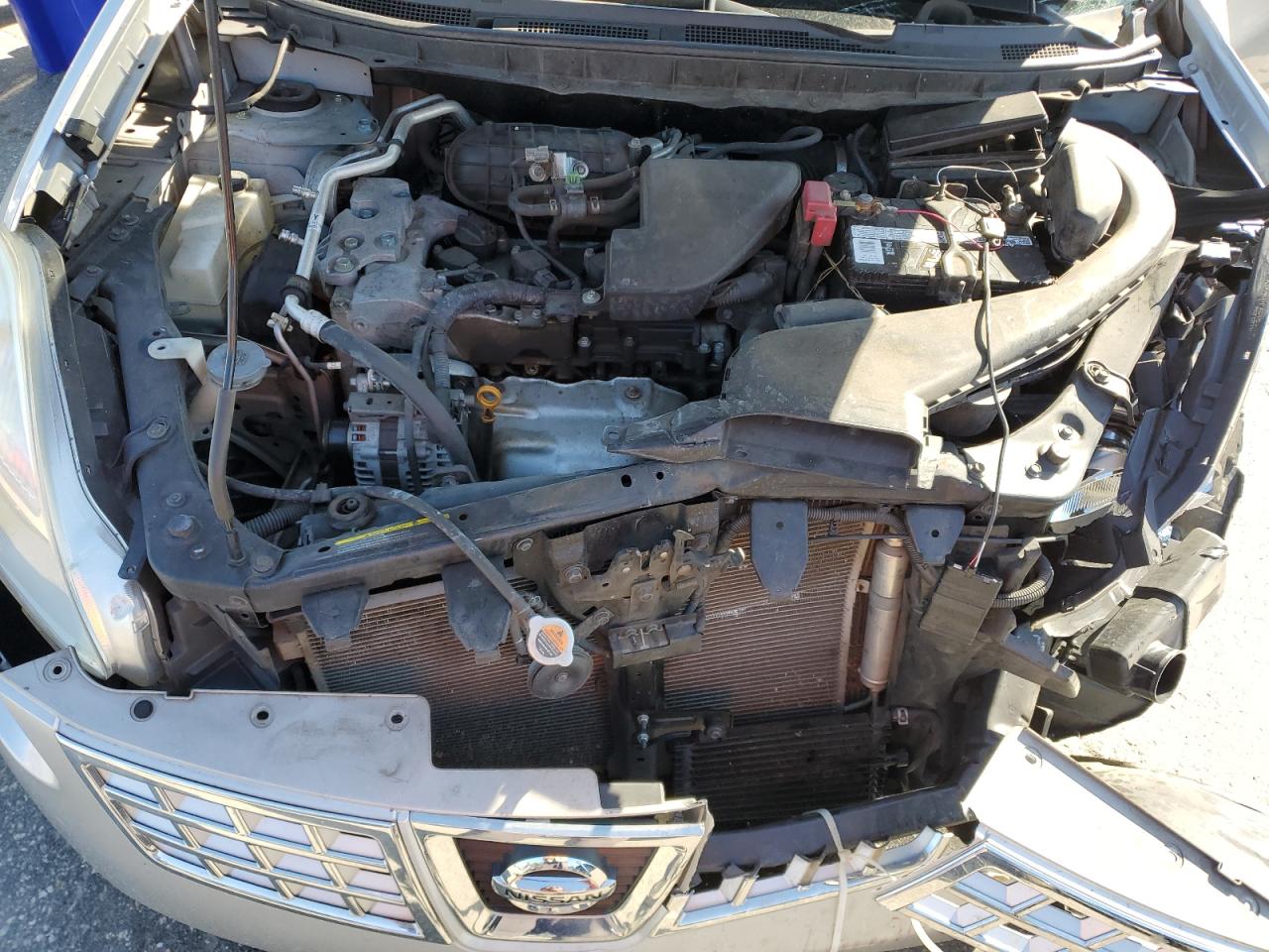 2010 Nissan Rogue VIN JN8AS5MT1AW020924 Copart auction photo, front end damage thumbnail 13