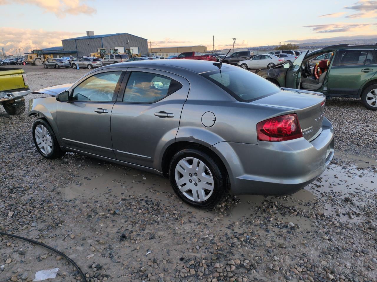 2012 Dodge Avenger VIN 1C3CDZAB3CN193956 Copart auction photo, front end damage thumbnail 2