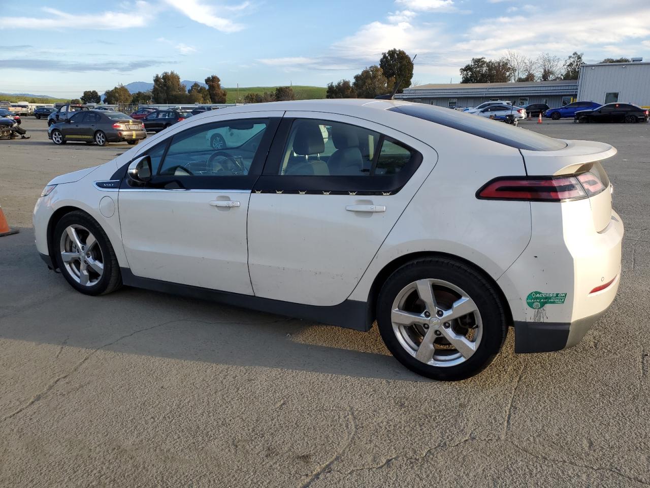 2014 Chevrolet Volt VIN 1G1RH6E4XEU154237 Copart auction photo, front end damage thumbnail 2
