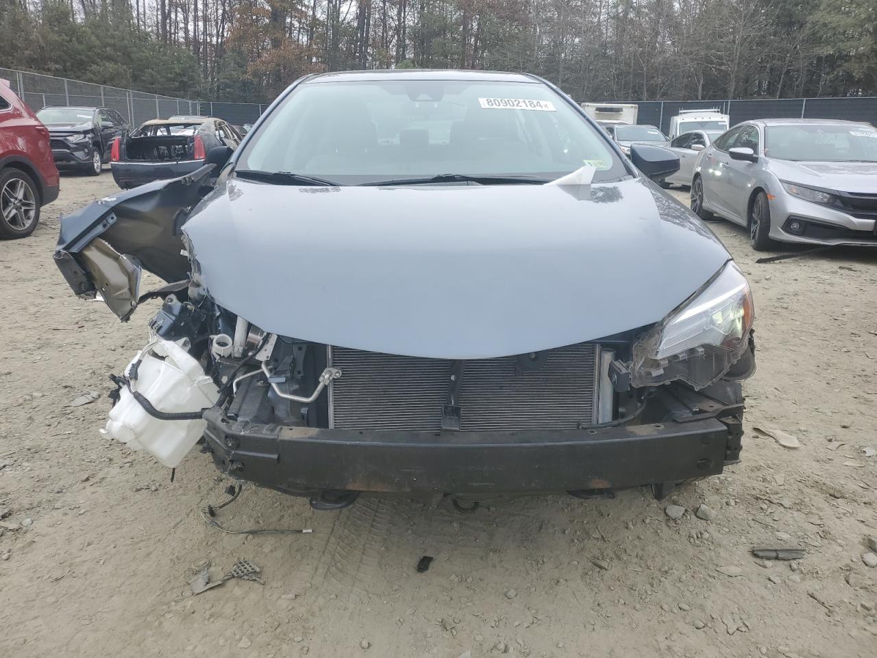 2018 Toyota Corolla VIN 2T1BURHEXJC985531 Copart auction photo, front end damage thumbnail 5