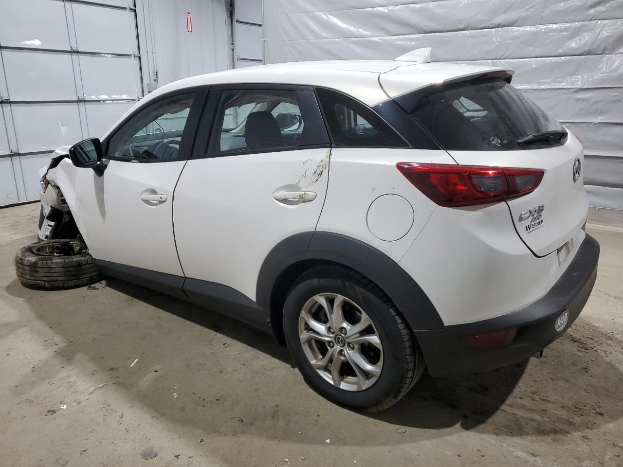 2017 Mazda CX-3 VIN JM1DKFB76H0163160 Copart auction photo, front end / undercarriage damage thumbnail 2