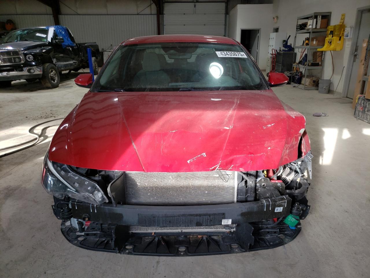 2021 Hyundai Elantra VIN KMHLM4AG0MU163214 Copart auction photo, front end damage thumbnail 5