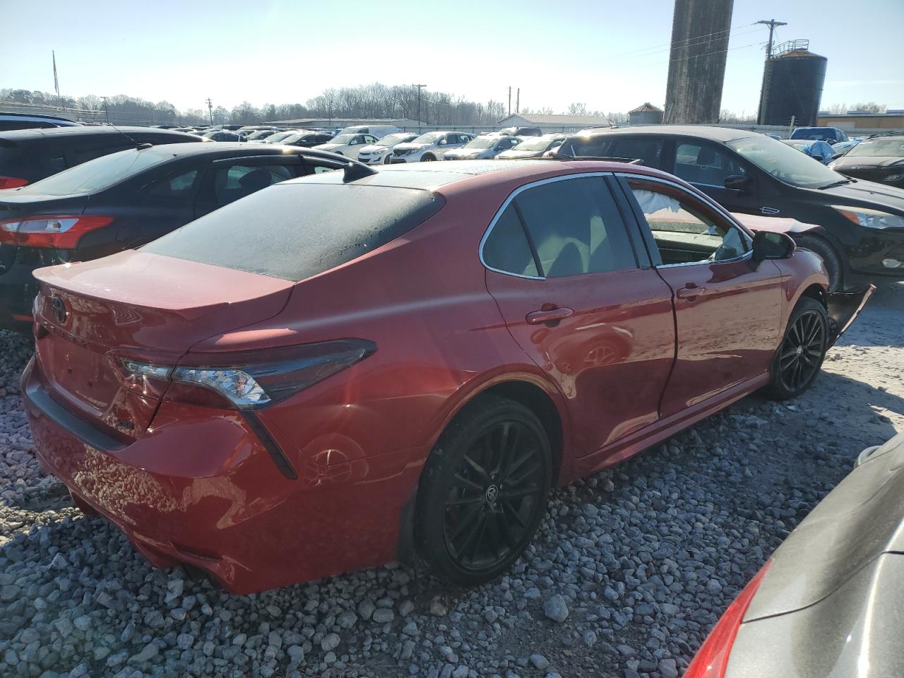 2023 Toyota Camry VIN 4T1K61AK9PU106779 Copart auction photo, front end damage thumbnail 3