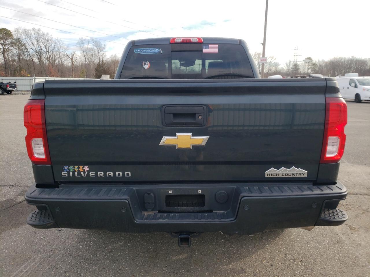 2018 Chevrolet Silverado VIN 3GCUKTEC4JG322220 Copart auction photo, side damage thumbnail 6