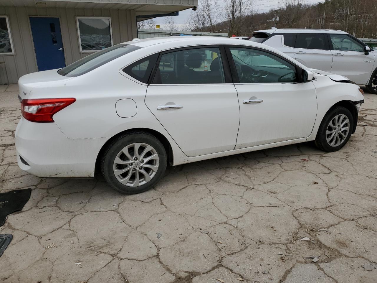 2018 Nissan Sentra VIN 3N1AB7APXJY204155 Copart auction photo, front end / undercarriage damage thumbnail 3