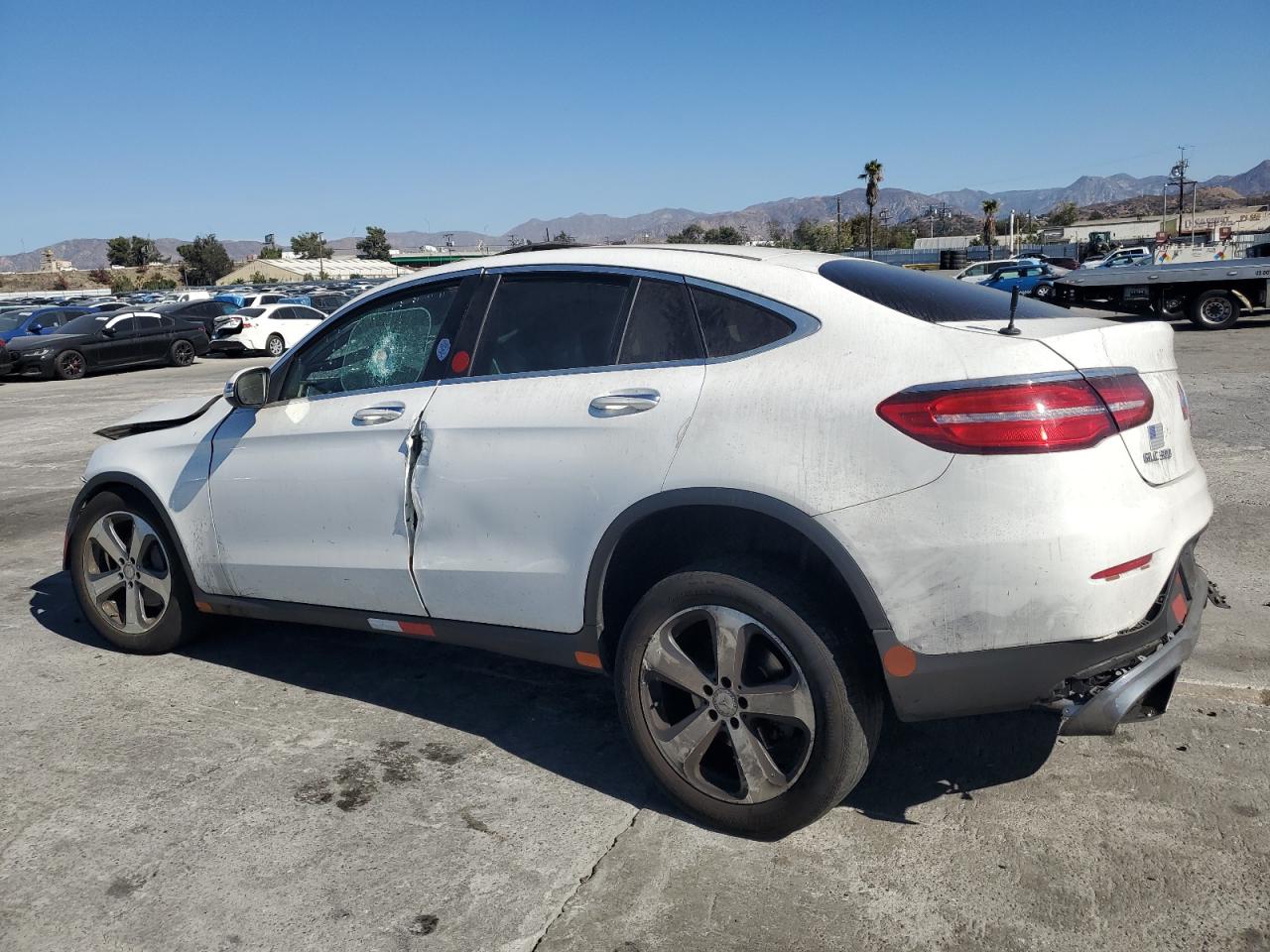 2017 Mercedes-Benz GLC VIN WDC0J4KB4HF157231 Copart auction photo, all over damage thumbnail 2