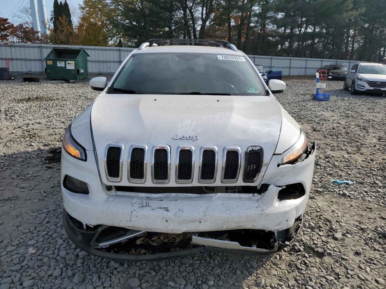 2018 Jeep Grand Cherokee VIN 1C4PJMDB5JD574795 Copart auction photo, front end damage thumbnail 5