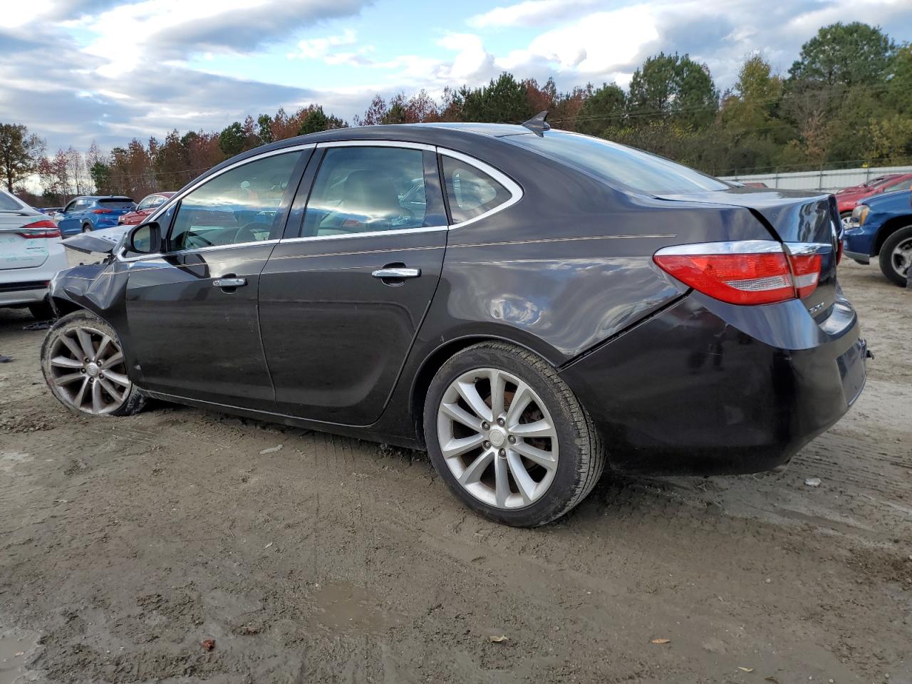 2013 Buick Verano VIN 1G4PP5SK1D4218271 Copart auction photo, front end / rear end damage thumbnail 2