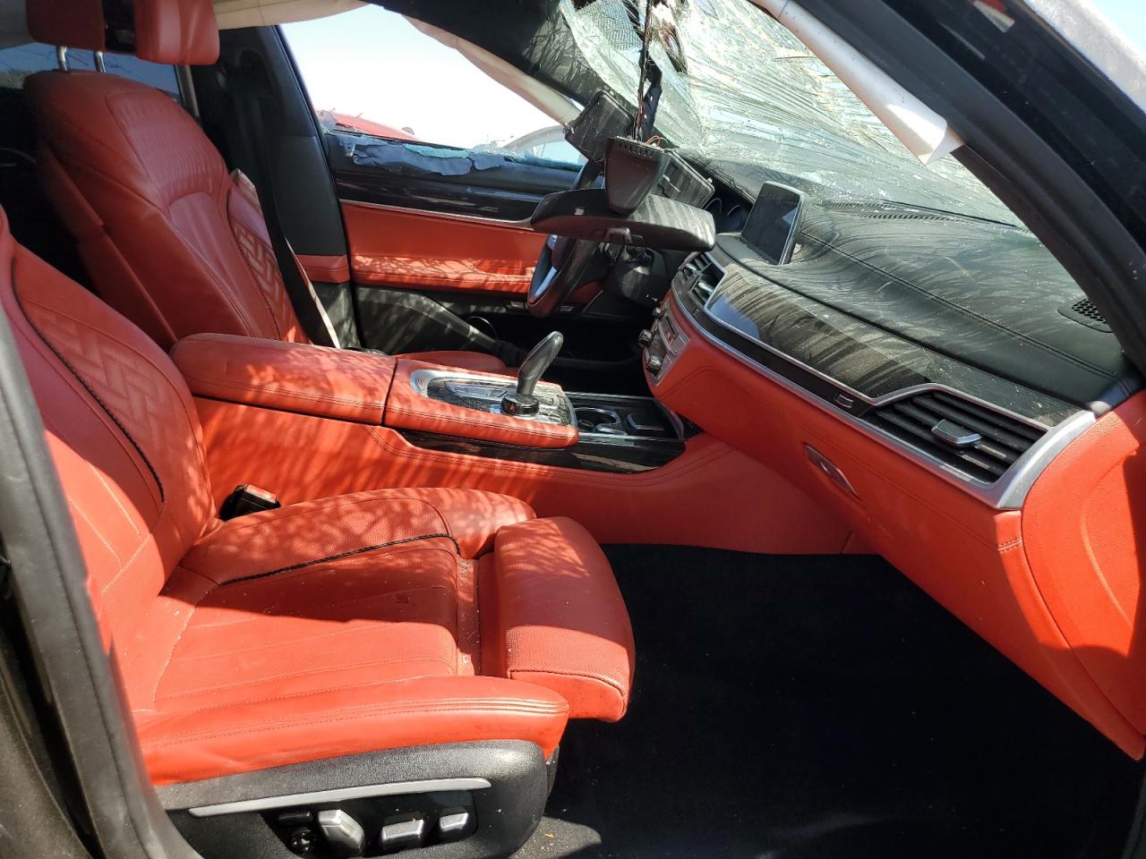2017 BMW 7er VIN WBA7F2C56HG422466 Copart auction photo, rear end / front end damage thumbnail 7