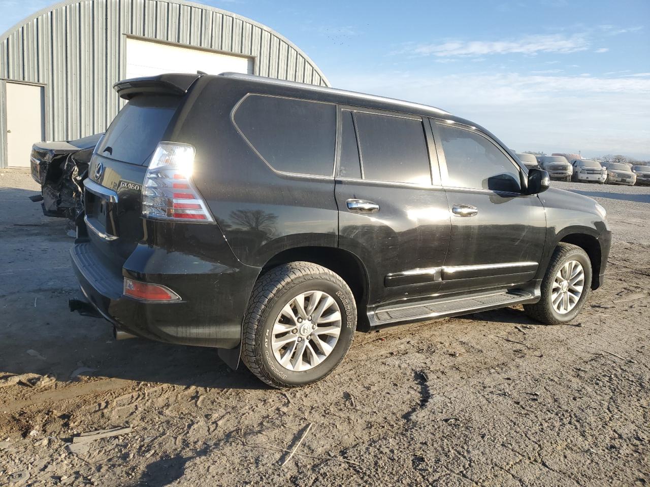 2018 Lexus GX VIN JTJBM7FX3J5185267 Copart auction photo, side damage thumbnail 3