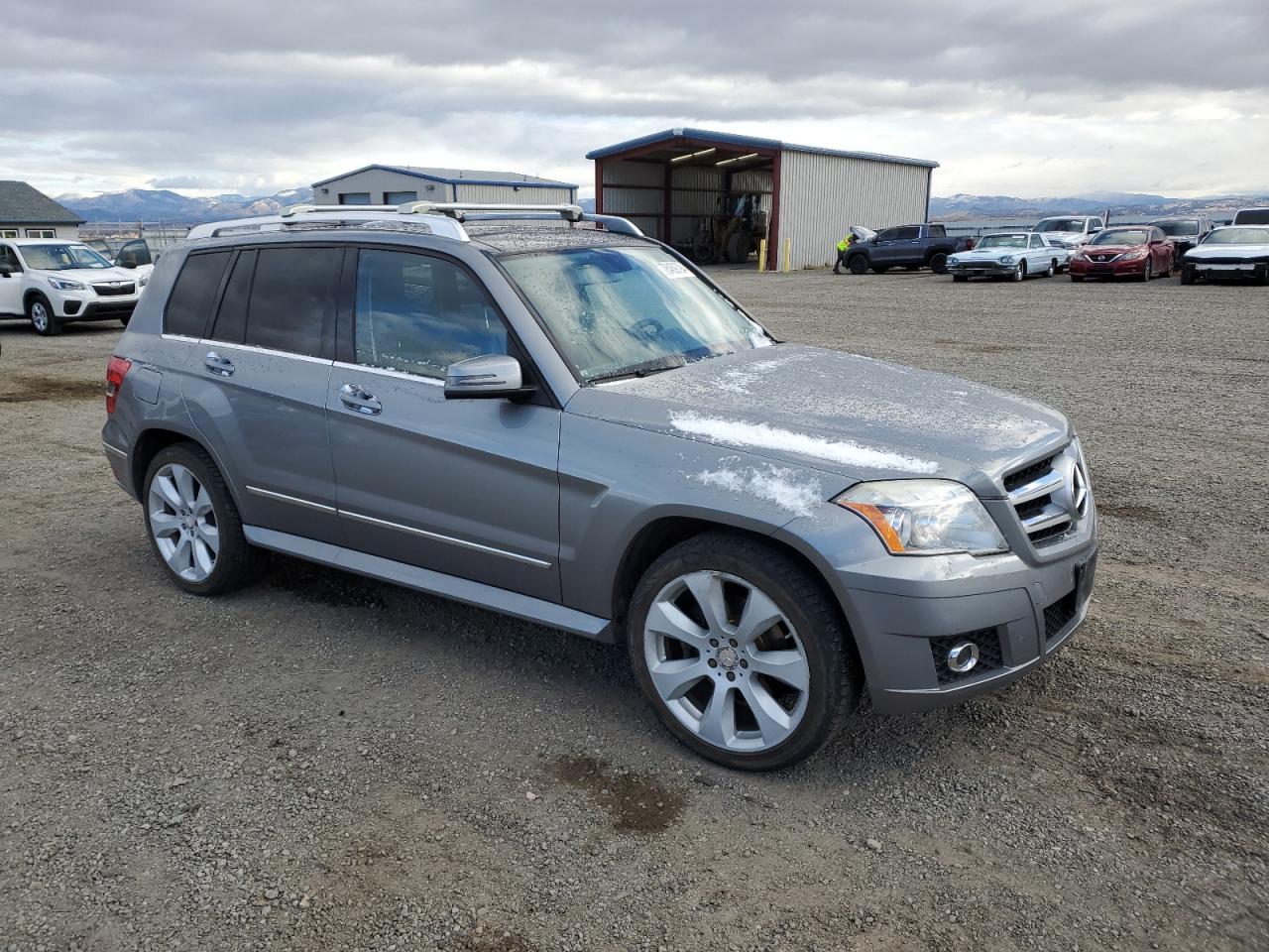2010 Mercedes-Benz GLK-klasse VIN WDCGG8HB4AF406533 Copart auction photo, all over damage thumbnail 4