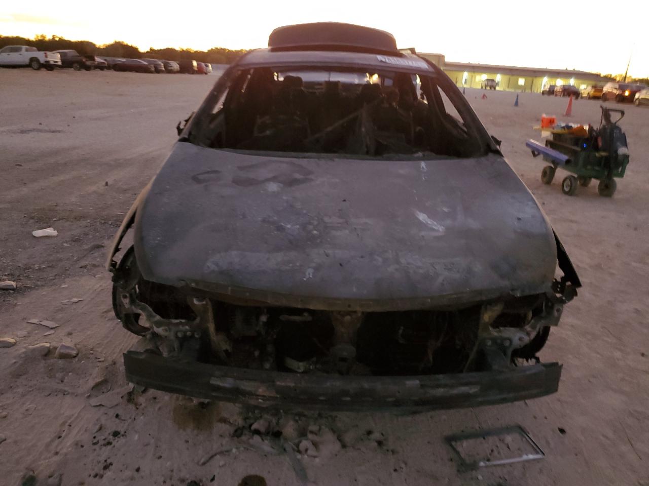 2013 Hyundai Sonata VIN 5NPEC4AC7DH622097 Copart auction photo, burn damage thumbnail 5