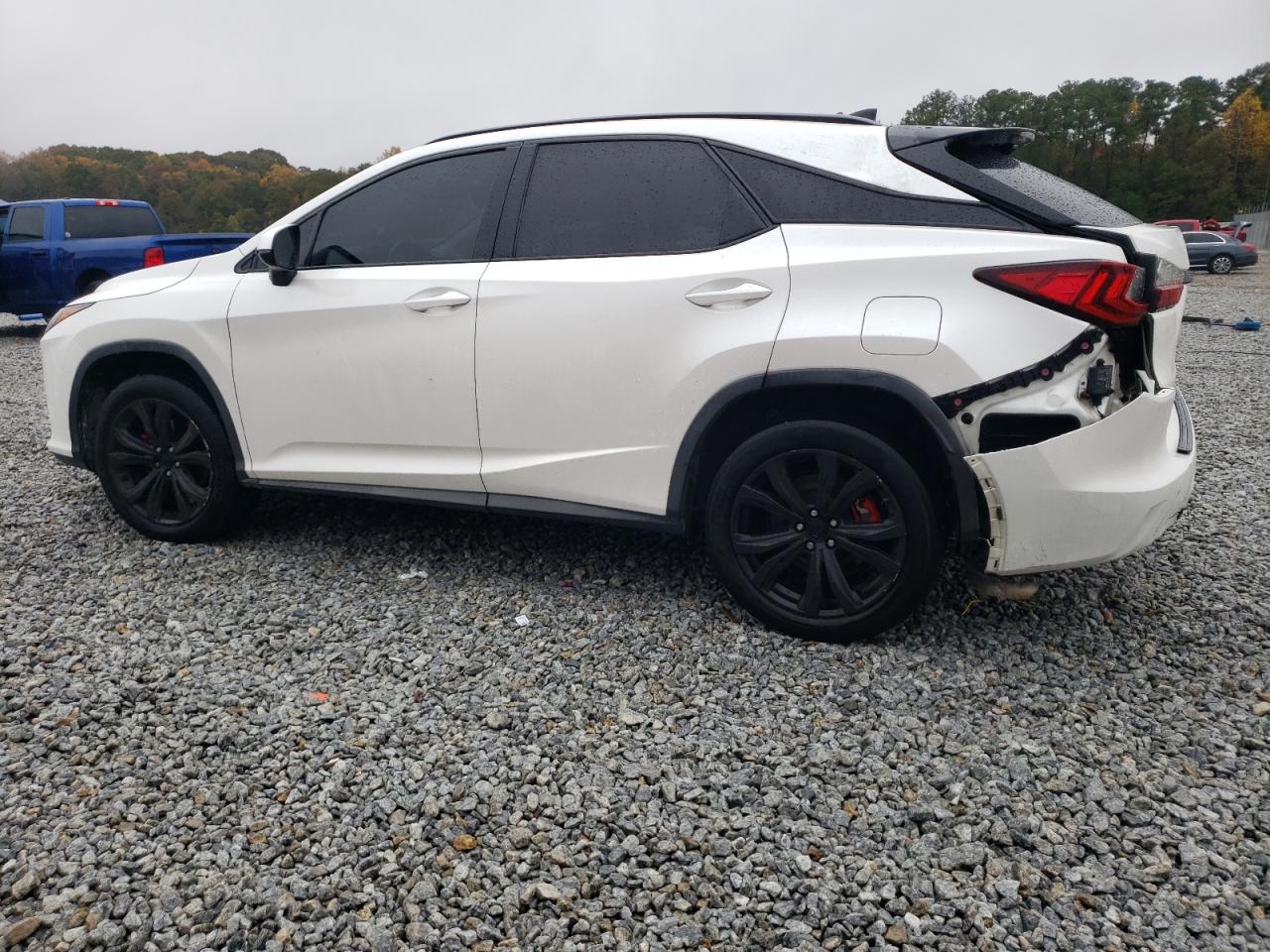 2016 Lexus RX VIN JTJBZMCA0G2009853 Copart auction photo, rear end / minor dent/scratches damage thumbnail 2