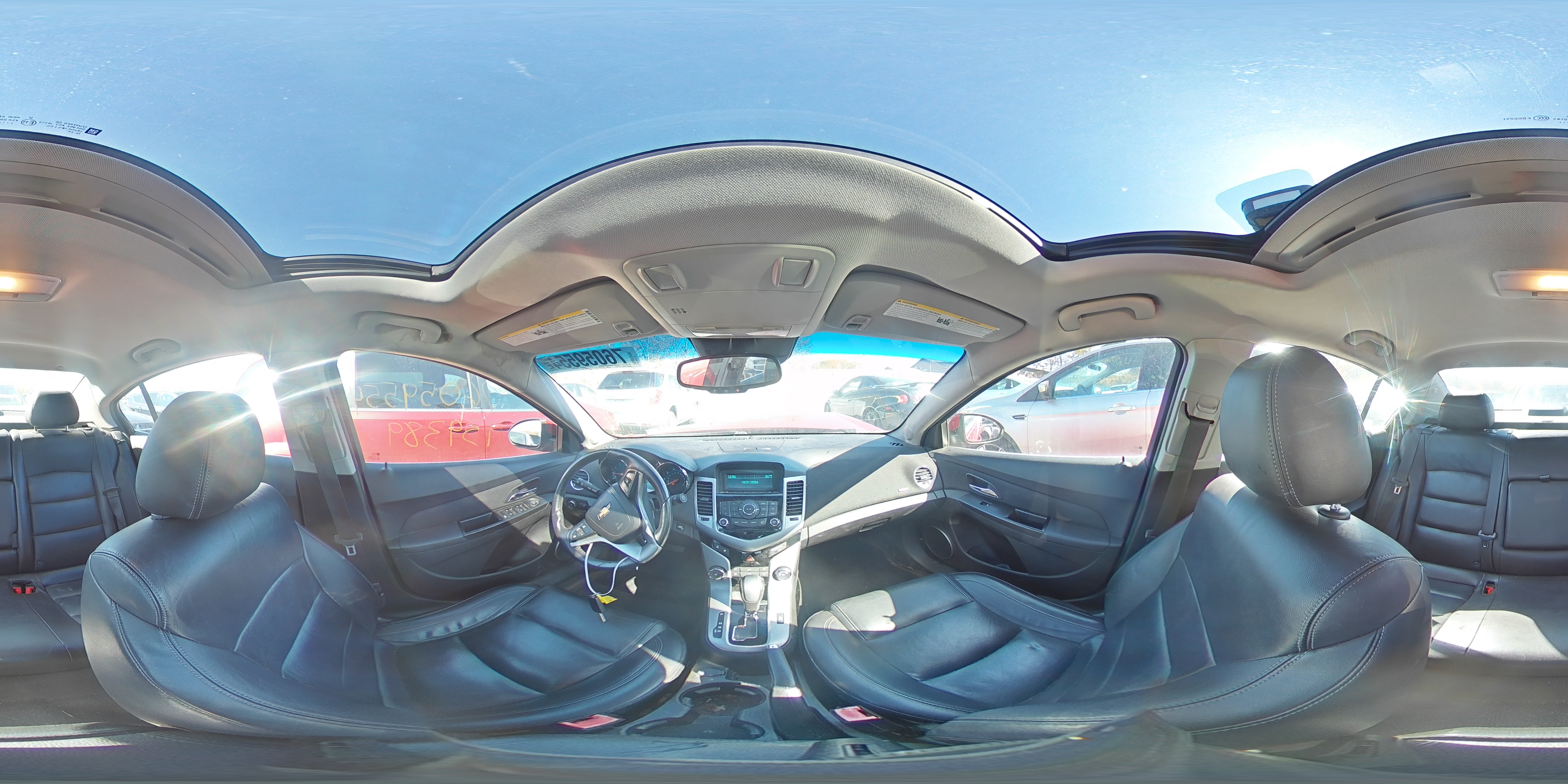 2012 Chevrolet Cruze VIN 1G1PG5SC4C7179601 Copart auction photo, front end / side damage thumbnail 12