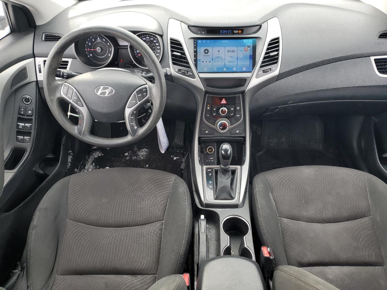 2016 Hyundai Elantra VIN 5NPDH4AE5GH670880 Copart auction photo, rear end damage thumbnail 8