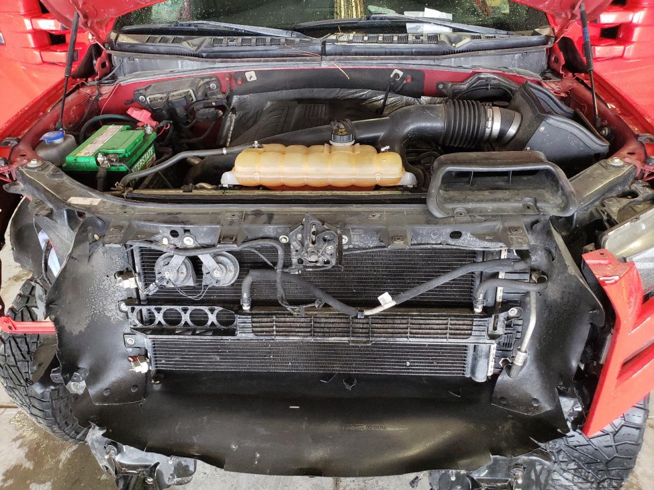 2016 Ford F-150 VIN 1FTEW1EG6GKF91465 Copart auction photo, front end damage thumbnail 11