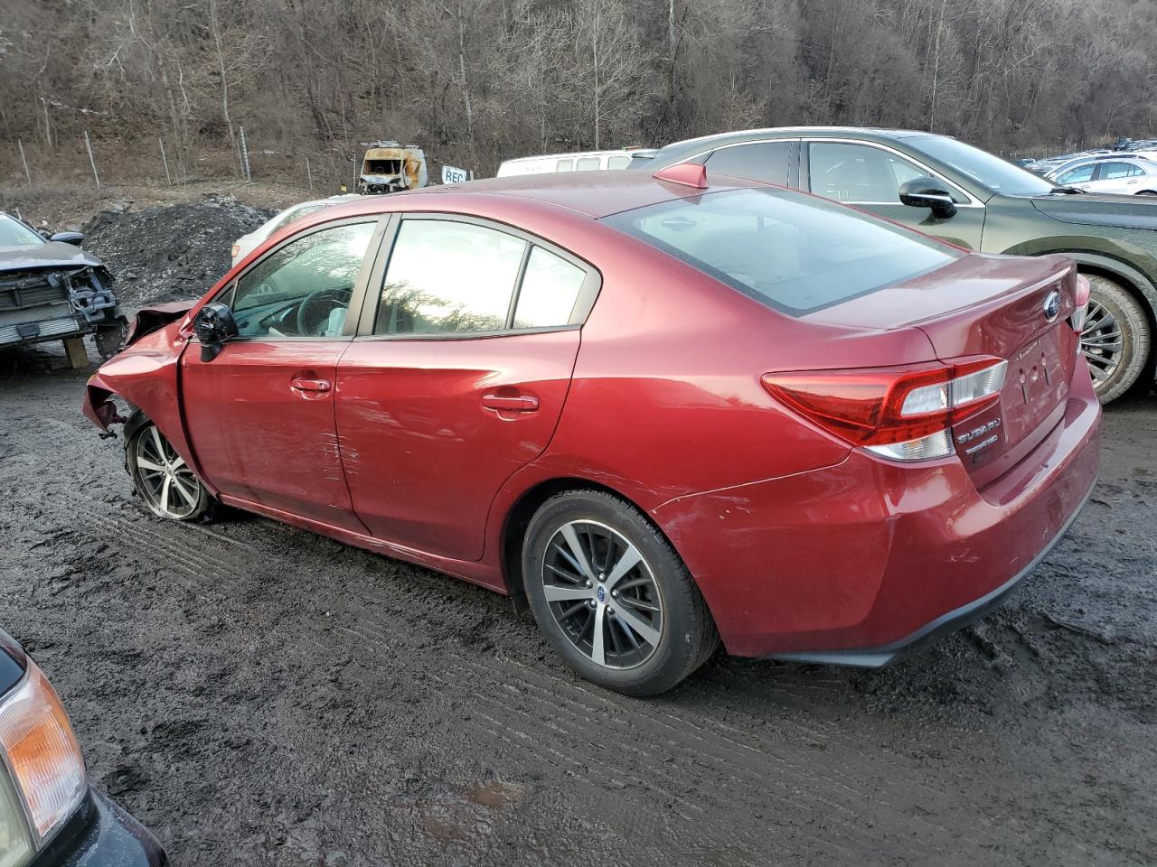 2020 Subaru Impreza VIN 4S3GKAV60L3601178 Copart auction photo, front end damage thumbnail 2