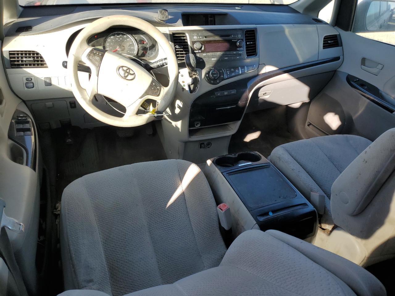 2014 Toyota Sienna VIN 5TDKK3DC9ES477331 Copart auction photo, all over damage thumbnail 8