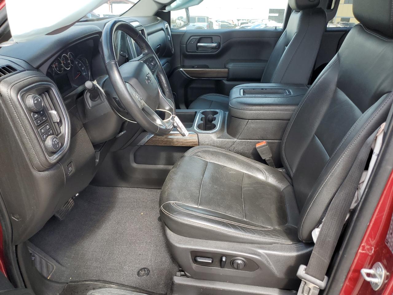 2019 Chevrolet Silverado VIN 1GCPYFED2KZ132195 Copart auction photo, side / hail damage thumbnail 7