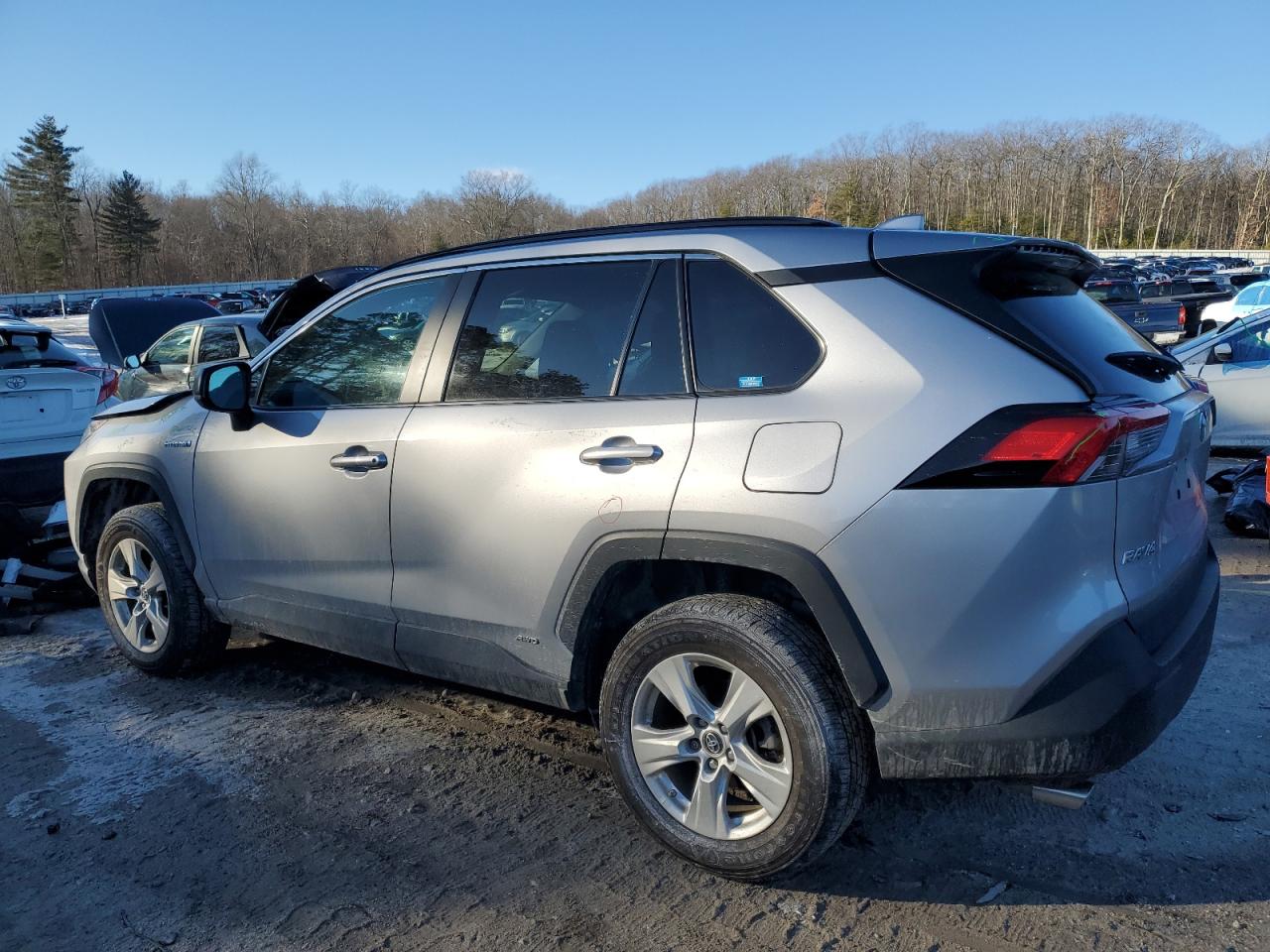 2021 Toyota RAV 4 VIN 4T3L6RFV4MU012110 Copart auction photo, front end / side damage thumbnail 2