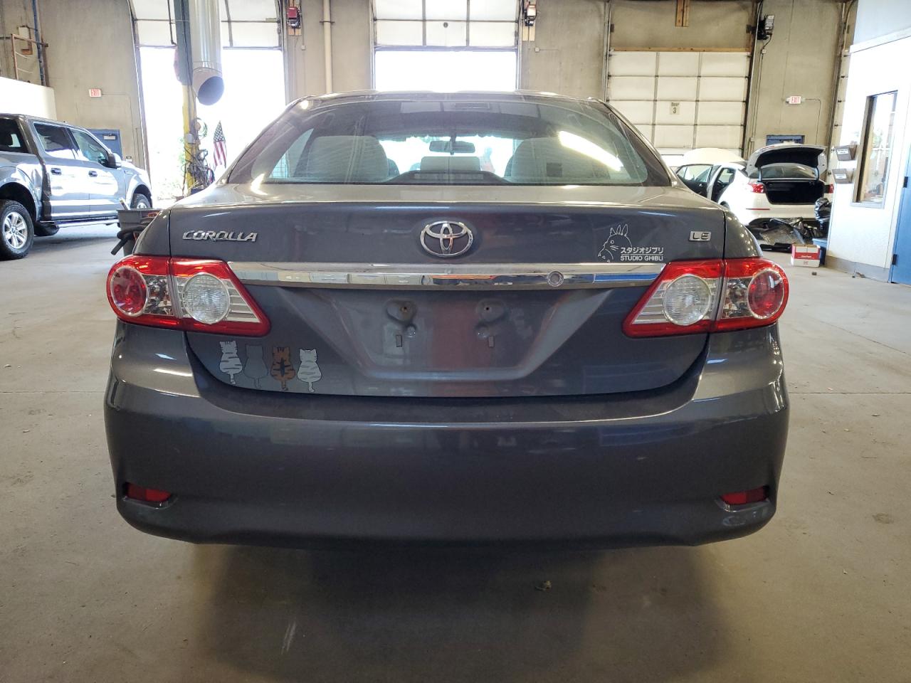 2012 Toyota Corolla VIN 2T1BU4EE3CC861532 Copart auction photo, front end / side damage thumbnail 6
