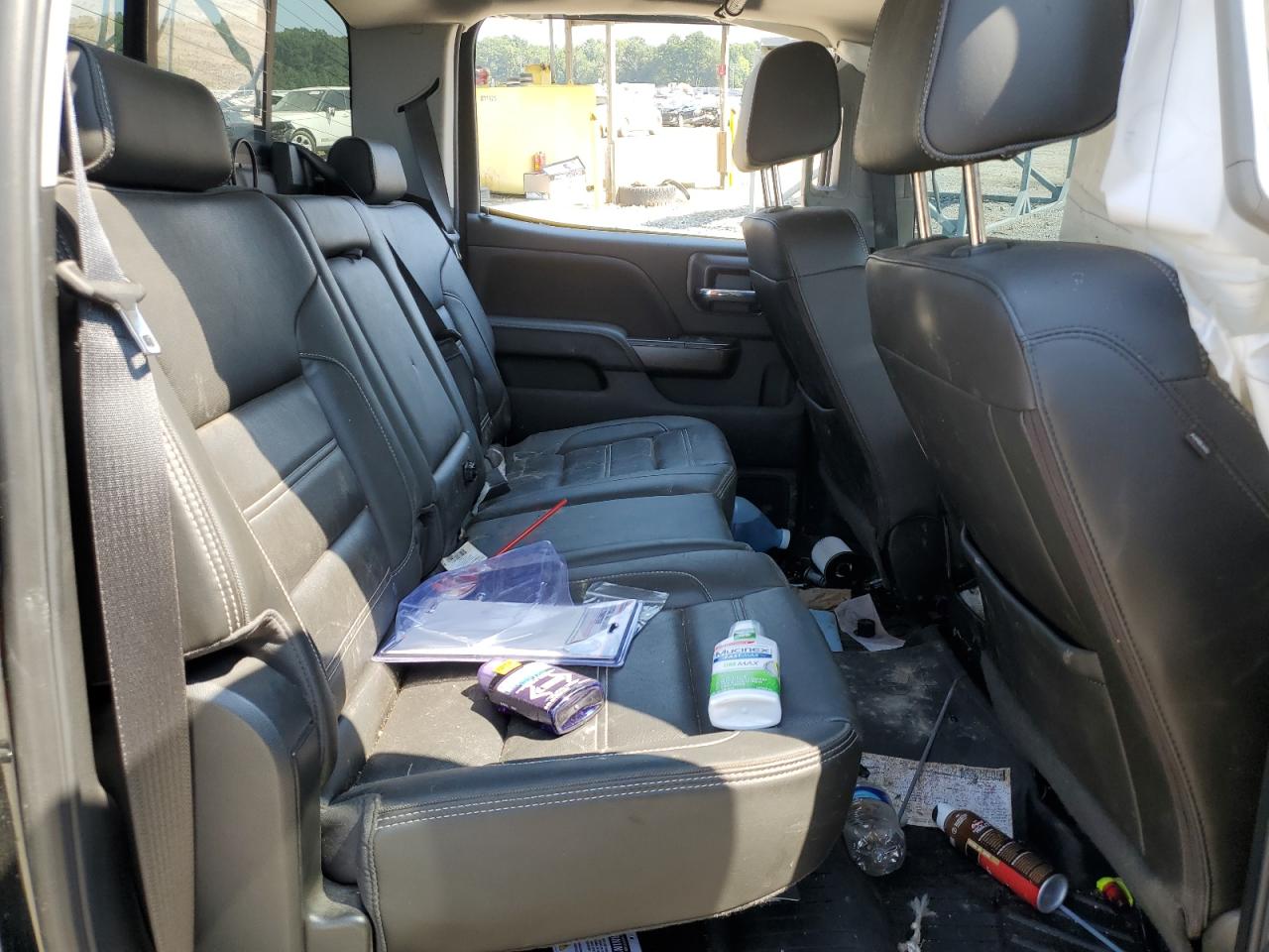 2018 GMC Sierra VIN 1GT12UEY0JF261051 Copart auction photo, all over damage thumbnail 10
