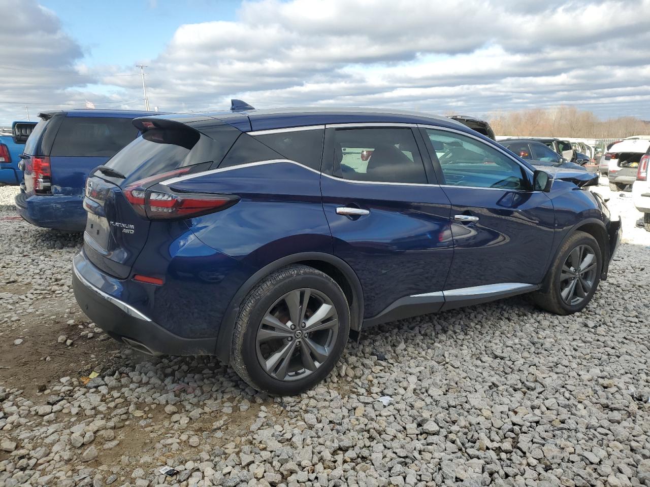 2019 Nissan Murano VIN 5N1AZ2MS5KN164864 Copart auction photo, front end damage thumbnail 3