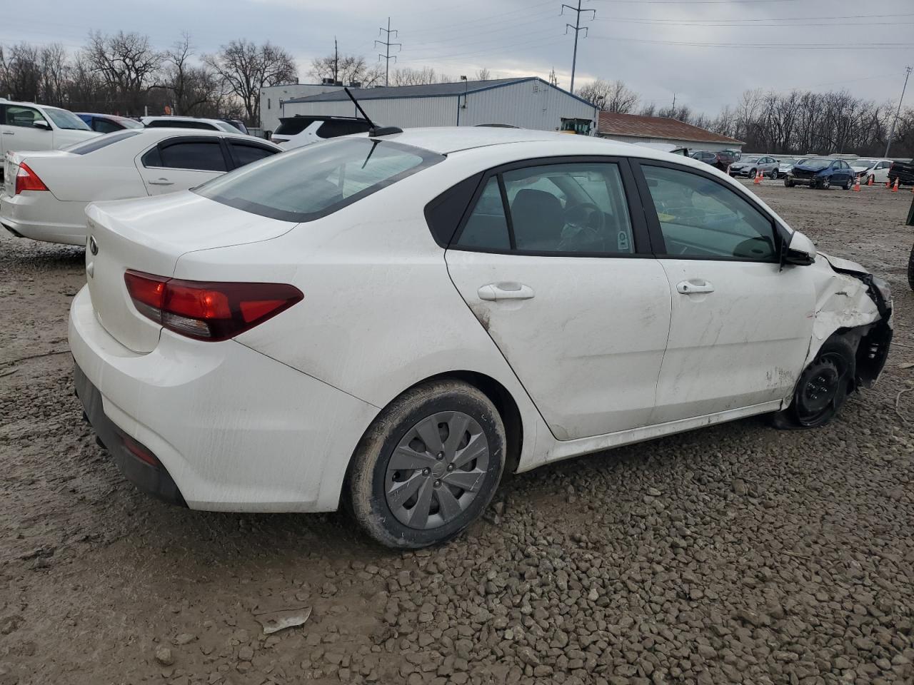 2020 KIA Rio VIN 3KPA24AD3LE328824 Copart auction photo, front end damage thumbnail 3
