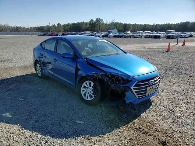 2017 Hyundai Elantra VIN 5NPD74LF3HH174972 Copart auction photo, front end / side damage thumbnail 11