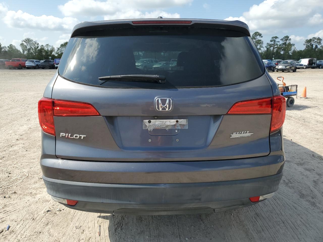 2018 Honda Pilot VIN 5FNYF5H80JB009034 Copart auction photo, side damage thumbnail 6